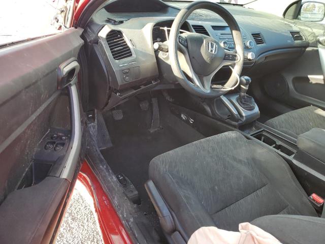 2HGFG11878H574751 - 2008 HONDA CIVIC EX RED photo 8