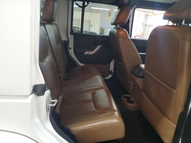 1C4BJWEGXEL259082 - 2014 JEEP WRANGLER U SAHARA WHITE photo 10
