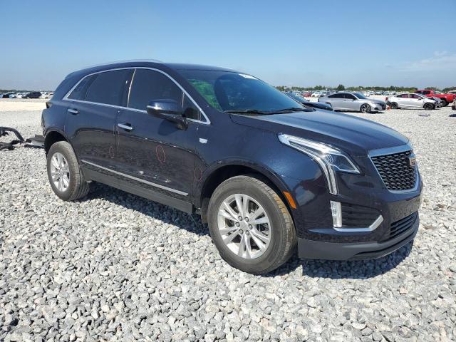 1GYKNAR41MZ141533 - 2021 CADILLAC XT5 LUXURY BLUE photo 4