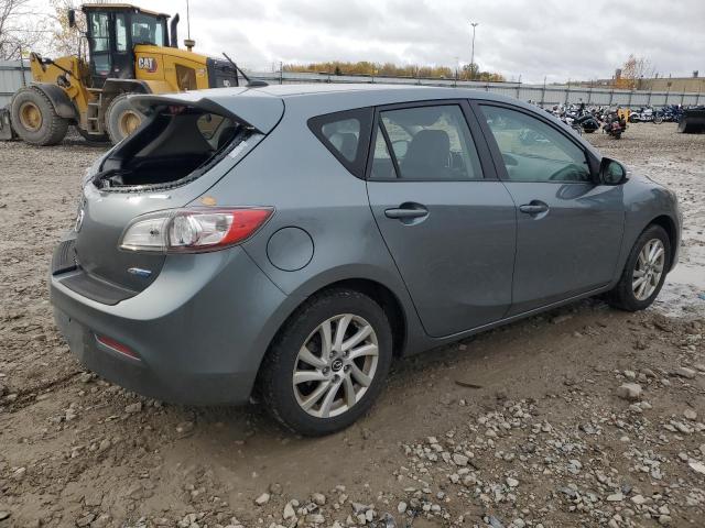 JM1BL1M71D1729055 - 2013 MAZDA 3 I GRAY photo 3