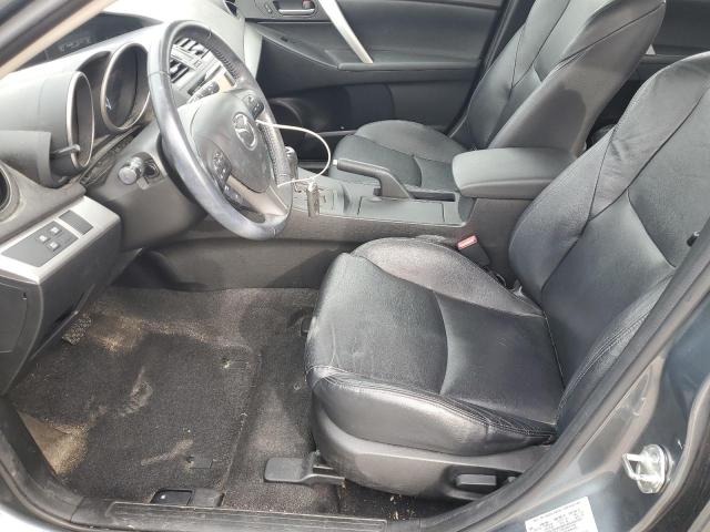 JM1BL1M71D1729055 - 2013 MAZDA 3 I GRAY photo 7