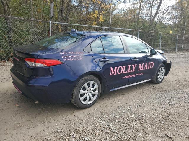 5YFEPRAE6LP011787 - 2020 TOYOTA COROLLA LE 蓝色 照片 3