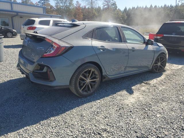 SHHFK7H94MU221221 - 2021 HONDA CIVIC SPORT TOURING TURQUOISE photo 3