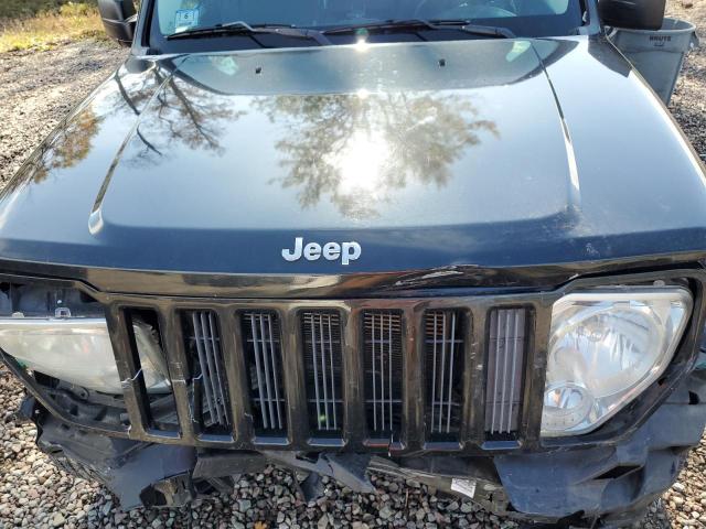 1J4PN2GK1AW154695 - 2010 JEEP LIBERTY SPORT BLACK photo 12