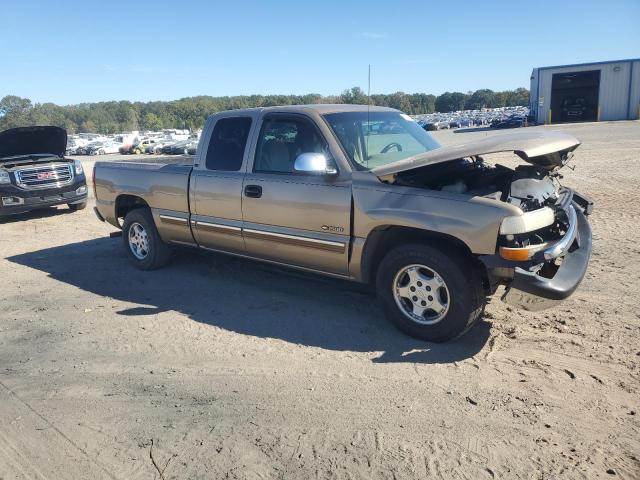 2GCEC19V211214379 - 2001 CHEVROLET SILVERADO C1500 GOLD photo 4