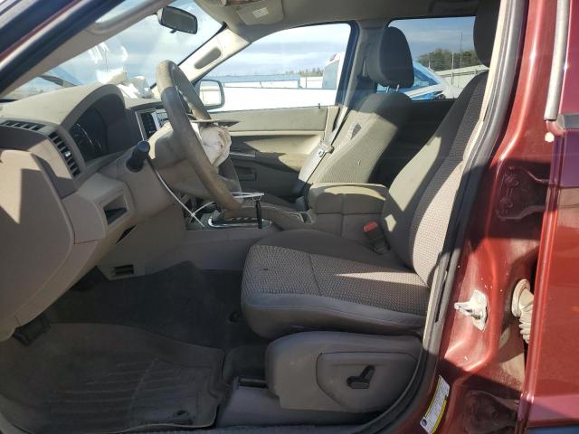 1J8GR48KX8C179765 - 2008 JEEP GRAND CHEROKEE LAREDO MAROON photo 7