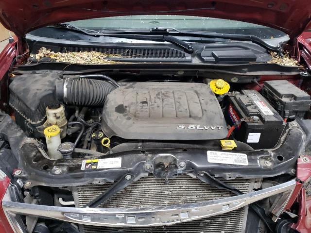 2C4RC1BG3FR662782 - 2015 CHRYSLER TOWN & COU TOURING RED photo 12