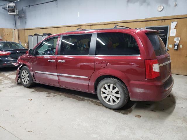 2C4RC1BG3FR662782 - 2015 CHRYSLER TOWN & COU TOURING RED photo 2