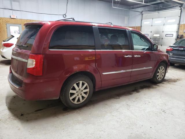 2C4RC1BG3FR662782 - 2015 CHRYSLER TOWN & COU TOURING RED photo 3