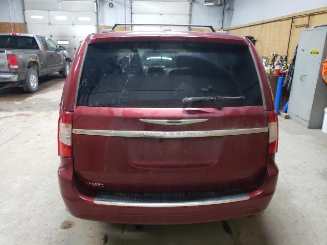 2C4RC1BG3FR662782 - 2015 CHRYSLER TOWN & COU TOURING RED photo 6