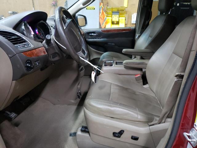 2C4RC1BG3FR662782 - 2015 CHRYSLER TOWN & COU TOURING RED photo 7