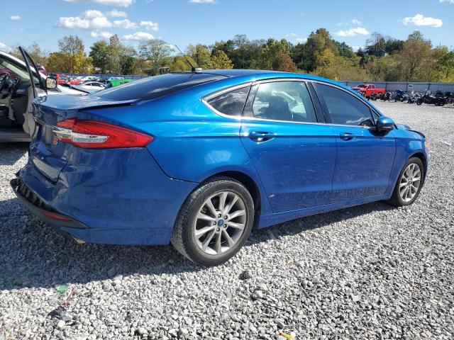 3FA6P0H77HR412036 - 2017 FORD FUSION SE 蓝色 照片 3
