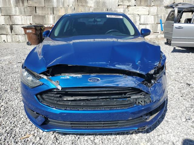 3FA6P0H77HR412036 - 2017 FORD FUSION SE 蓝色 照片 5