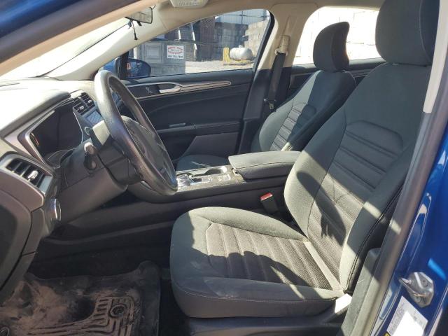 3FA6P0H77HR412036 - 2017 FORD FUSION SE 蓝色 照片 7