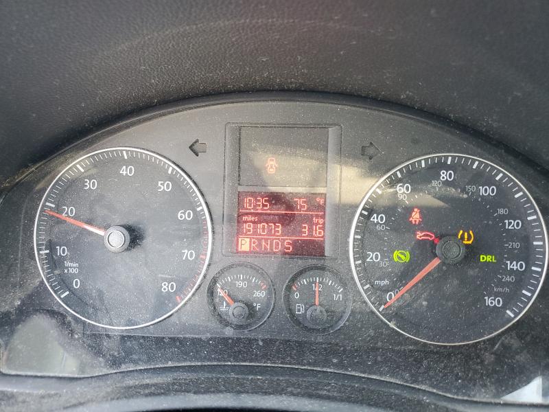 3VWRM71K08M093709 - 2008 VOLKSWAGEN JETTA SE 银色 照片 9