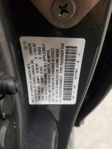 2HGFB2F50DH594515 - 2013 HONDA CIVIC LX Gris photo 13