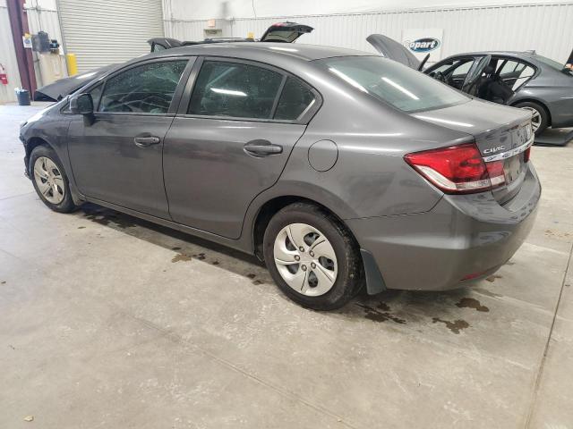 2HGFB2F50DH594515 - 2013 HONDA CIVIC LX Gris photo 2