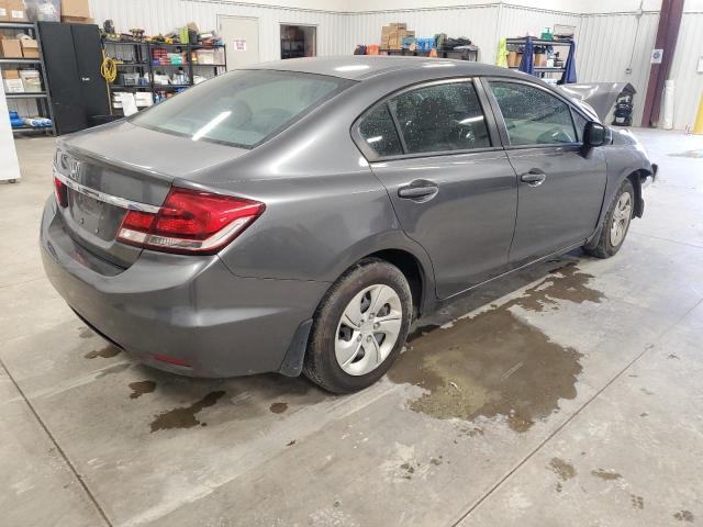 2HGFB2F50DH594515 - 2013 HONDA CIVIC LX Gris photo 3