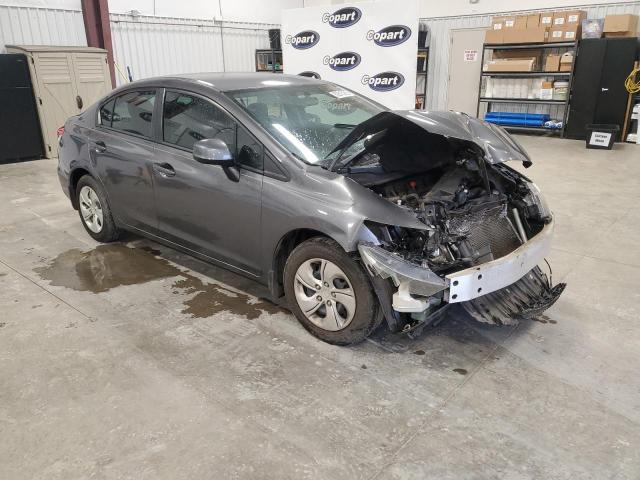 2HGFB2F50DH594515 - 2013 HONDA CIVIC LX Gris photo 4