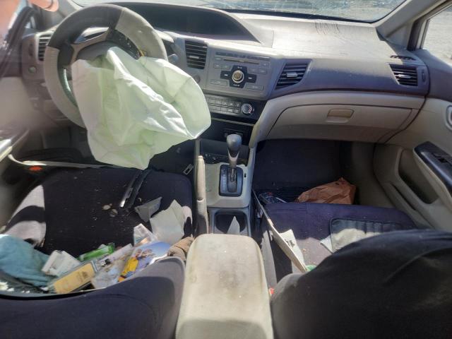 2HGFB2F50CH570780 - 2012 HONDA CIVIC LX 银色 照片 8