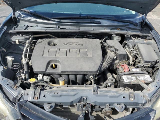 2T1BURHE2EC185103 - 2014 TOYOTA COROLLA L CHARCOAL photo 11