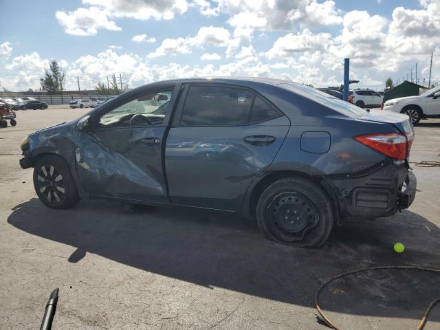 2T1BURHE2EC185103 - 2014 TOYOTA COROLLA L CHARCOAL photo 2