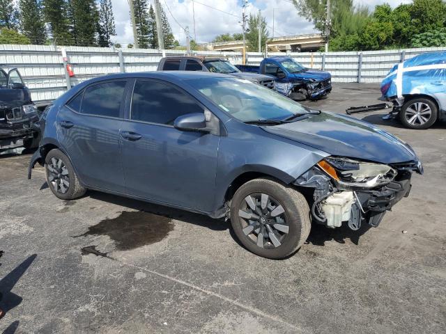 2T1BURHE2EC185103 - 2014 TOYOTA COROLLA L CHARCOAL photo 4