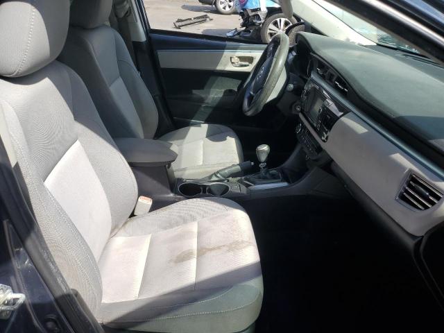 2T1BURHE2EC185103 - 2014 TOYOTA COROLLA L CHARCOAL photo 7