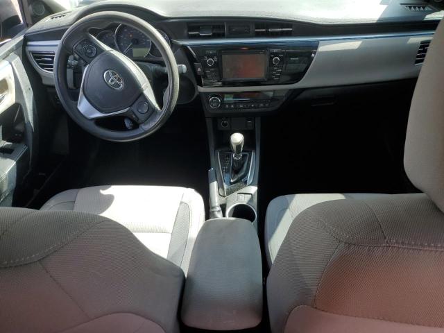 2T1BURHE2EC185103 - 2014 TOYOTA COROLLA L CHARCOAL photo 8