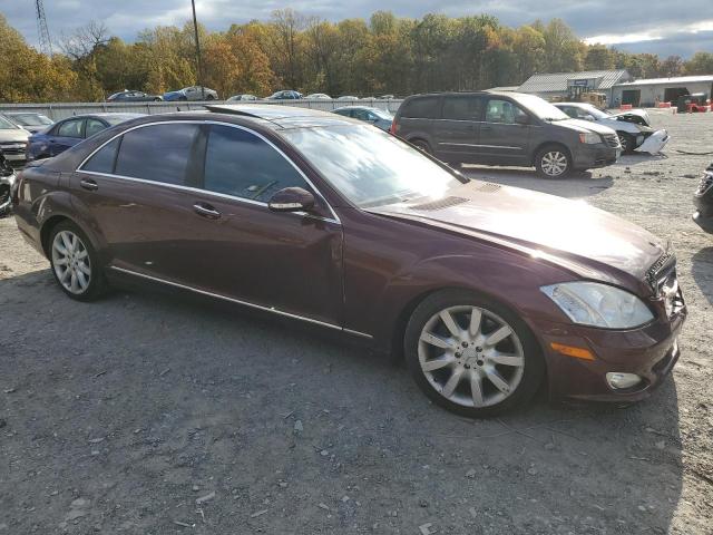 WDDNG86X57A125543 - 2007 MERCEDES-BENZ S 550 4MATIC BURGUNDY photo 4
