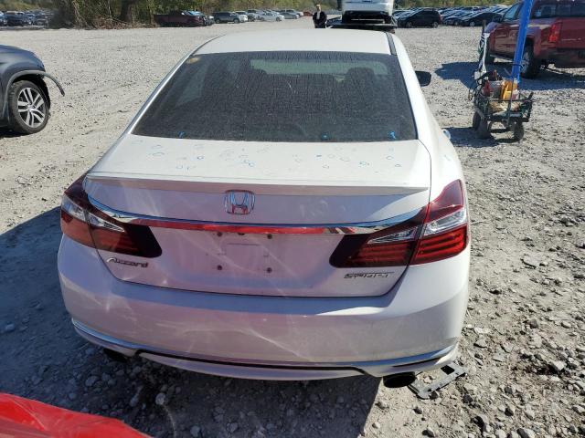 1HGCR2F54GA179120 - 2016 HONDA ACCORD SPORT Ақ фото 6