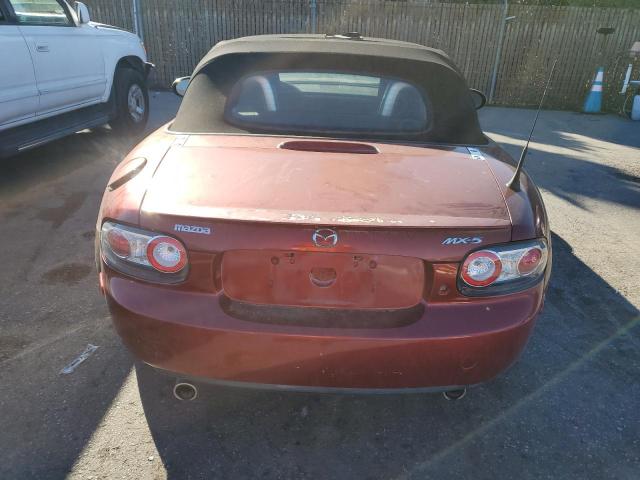 JM1NC25F260119568 - 2006 MAZDA MX-5 MIATA BURGUNDY photo 6