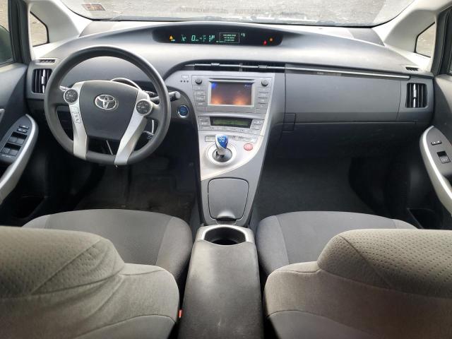 JTDKN3DUXE1750371 - 2014 TOYOTA PRIUS BLUE photo 8