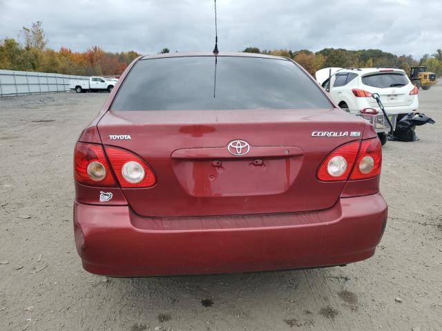 2T1BR32E26C656241 - 2006 TOYOTA COROLLA CE أحمر صورة 6