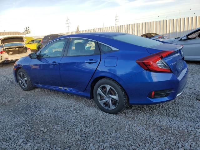 2HGFC2F6XKH600064 - 2019 HONDA CIVIC LX BLUE photo 2