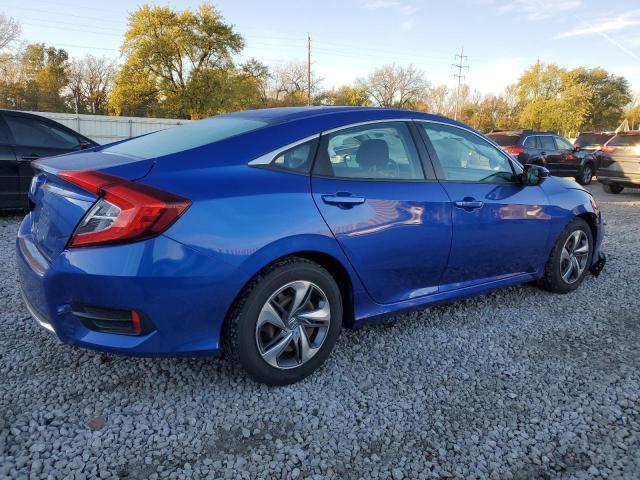 2HGFC2F6XKH600064 - 2019 HONDA CIVIC LX BLUE photo 3