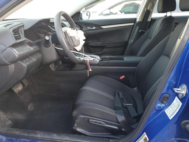 2HGFC2F6XKH600064 - 2019 HONDA CIVIC LX BLUE photo 7