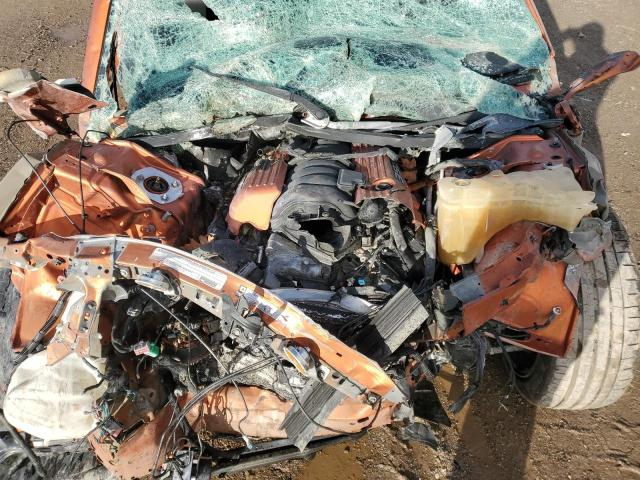 2B3CJ7DJXBH575583 - 2011 DODGE CHALLENGER SRT-8 ნარინჯისფერი ფოტო 11