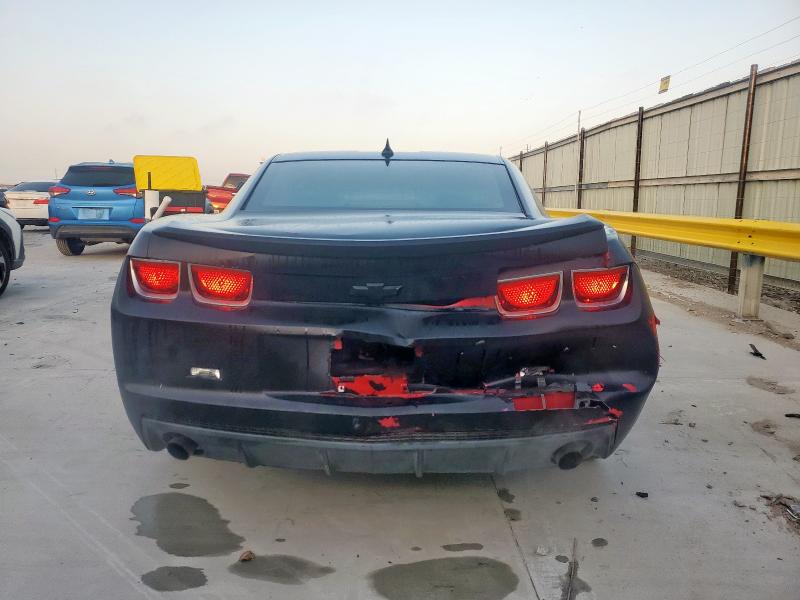 2G1FA1E3XD9144272 - 2013 CHEVROLET CAMARO LS BLACK photo 6
