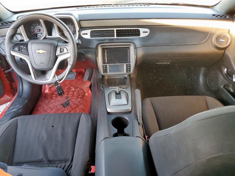 2G1FA1E3XD9144272 - 2013 CHEVROLET CAMARO LS BLACK photo 8