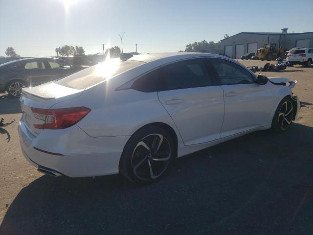 1HGCV1F30NA079419 - 2022 HONDA ACCORD SPORT WHITE photo 3