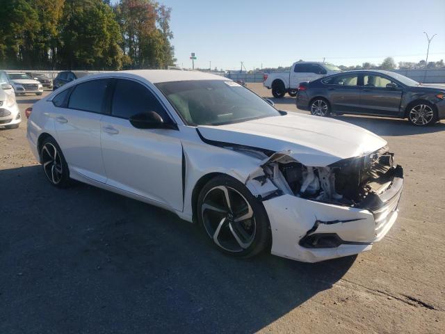 1HGCV1F30NA079419 - 2022 HONDA ACCORD SPORT WHITE photo 4