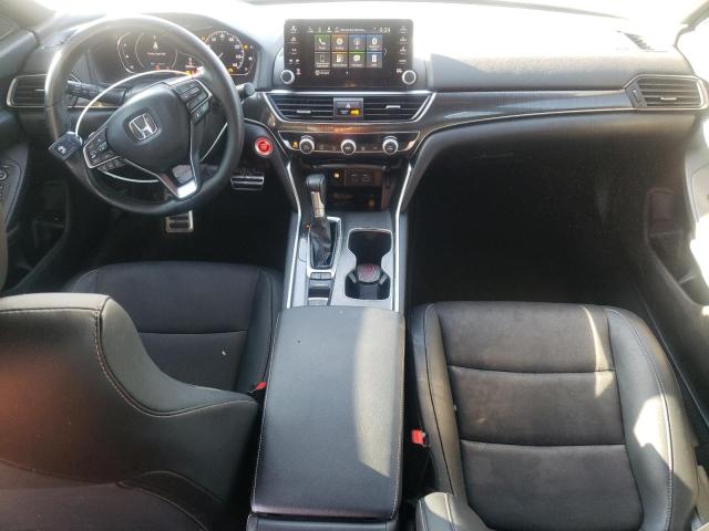 1HGCV1F30NA079419 - 2022 HONDA ACCORD SPORT WHITE photo 8