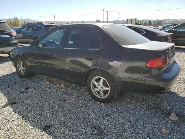 1NXBR12E41Z431542 - 2001 TOYOTA COROLLA CE BLACK photo 2