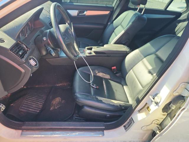 WDDGF8BB3BR151705 - 2011 MERCEDES-BENZ C 300 4MATIC WHITE photo 7