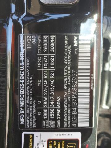 4JGFB4JB7PA882957 - 2023 MERCEDES-BENZ GLE 350 BLACK photo 13