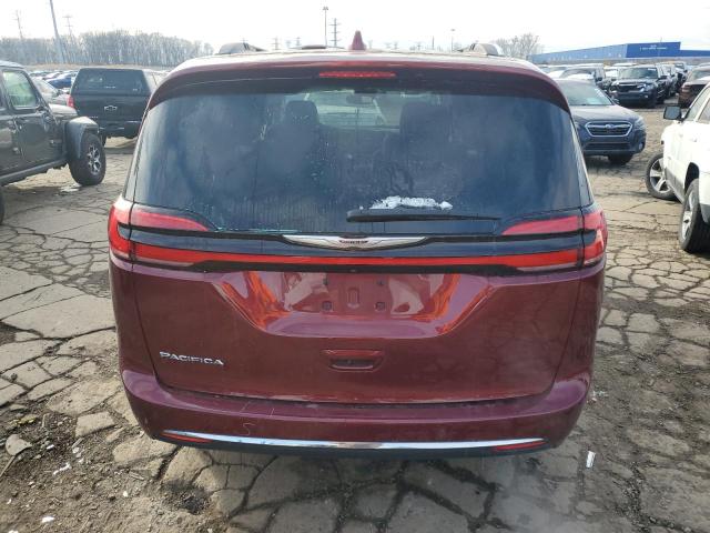 2C4RC1BG3MR576532 - 2021 CHRYSLER PACIFICA TOURING L BURGUNDY photo 6