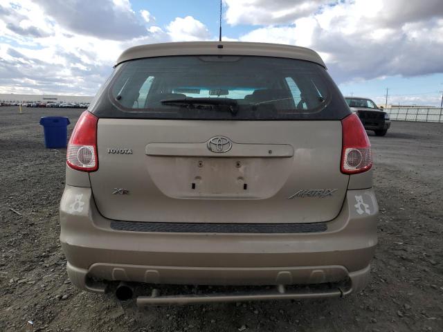 2T1KR32E93C011310 - 2003 TOYOTA COROLLA MA XR TAN photo 6