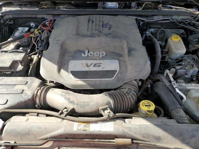 1C4BJWDG0FL509674 - 2015 JEEP WRANGLER U SPORT შავი ფოტო 12