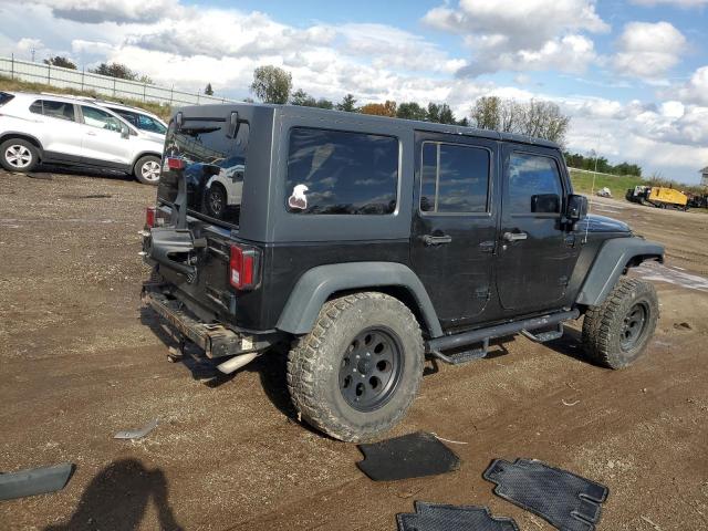 1C4BJWDG0FL509674 - 2015 JEEP WRANGLER U SPORT შავი ფოტო 3